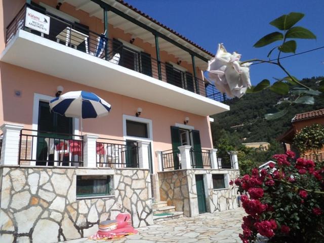 Nikolas Apartments Kalami Bay Kültér fotó